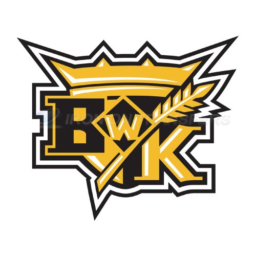 Brandon Wheat Kings Iron-on Stickers (Heat Transfers)NO.7488